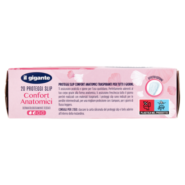 IL GIGANTE Proteggi Slip Confort Anatomici 20 pz