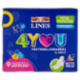 Lines 4You Assorbenti in Lactifless Notte con Ali 9 pz