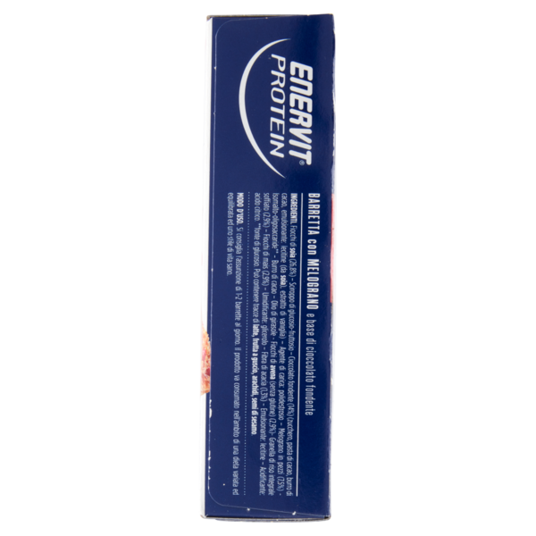 Enervit Protein 100% Vegetale Protein Snack Barretta con Melograno 8 x 25 g
