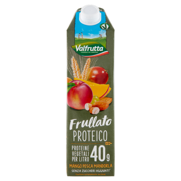 Valfrutta Frullato Proteico Mango Pesca Mandorla 1000 ml