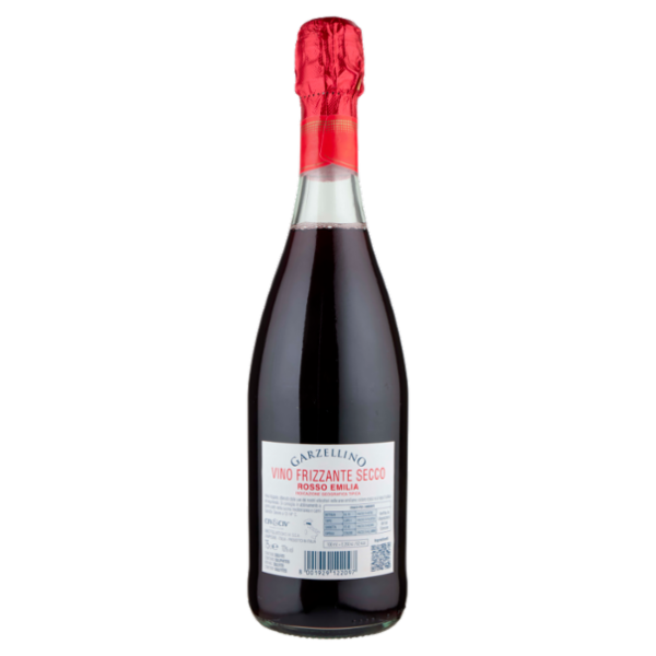 Civ&Civ Garzellino Vino Frizzante Secco Rosso Emilia IGT 75 cl