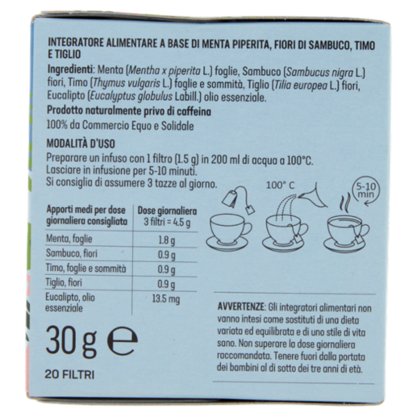 altromercato Tisana Respiro 20 x 1.5 g