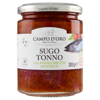 Campo D'Oro Sugo Tonno Con Finocchietto Selvatico 300 g