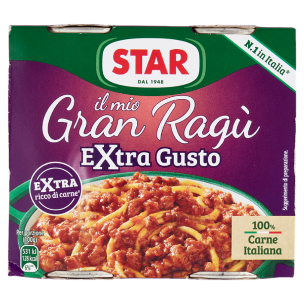 Star il mio Gran Ragù Extra Gusto 2 x 180 g