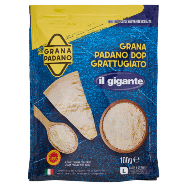 IL GIGANTE Grana Padano DOP Grattuggiato 100 g