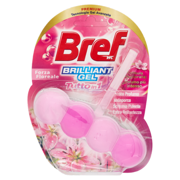 BREF WC Brilliant Gel Tutto in 1 Forza Floreale 42 g