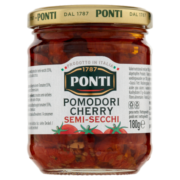 Ponti Pomodori Cherry Semi-Secchi 180 g