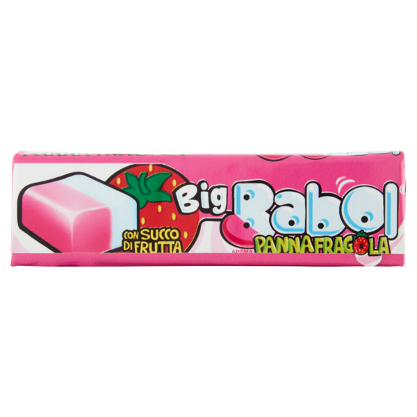 Big Babol Aroma Panna Fragola 37 g