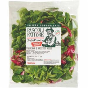 Pascoli del Fattore Valeriana E Radicchio Rosso 125g