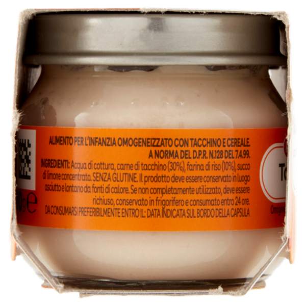 Plasmon Omogeneizzato Tacchino con cereale 2 x 80 g