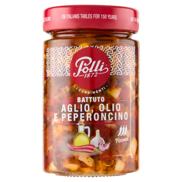 Polli I Condimenti Battuto Aglio, Olio e Peperoncino 190 g