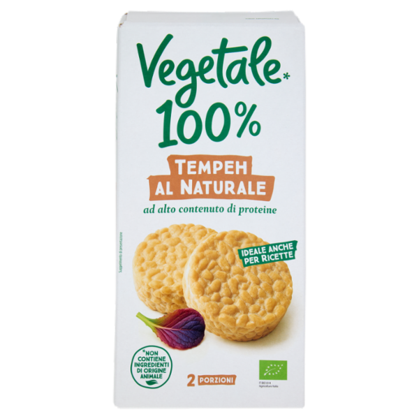 Vegetale 100% 2 Tempeh al Naturale 150 g
