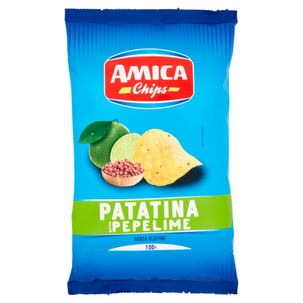 Amica Chips Patatina gusto Pepelime 100 g