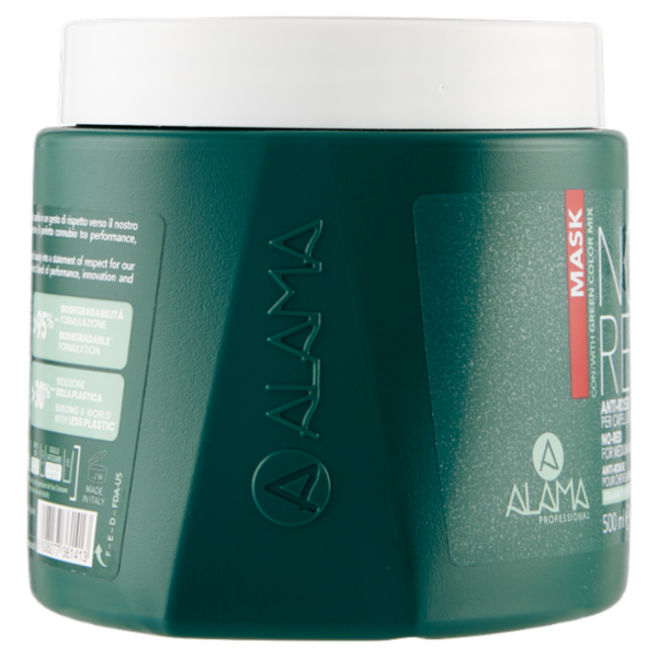 Alama Professional No Red Mask Anti-Rosso per Capelli Castani Medi e Scuri 500 ml