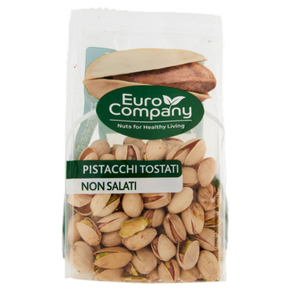 Euro Company Pistacchi Tostati Non Salati 200 g