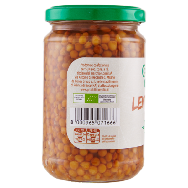 Consilia Scelte dalla Natura Lenticchie Bio 300 g