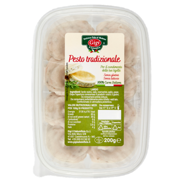 Gigi Il Salumificio Pesto tradizionale 200 g
