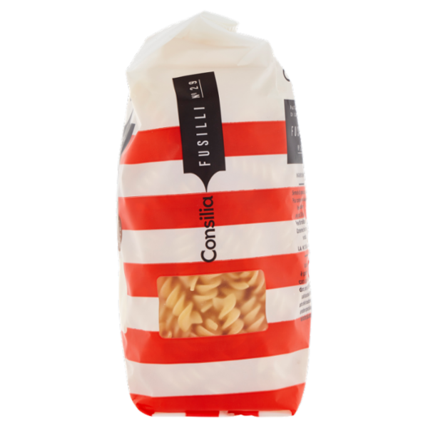 Consilia Pasta di Semola Trafilata al Bronzo Fusilli 500 g