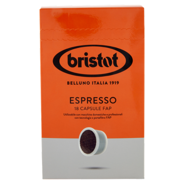 bristot Espresso 18 Capsule FAP 126 g