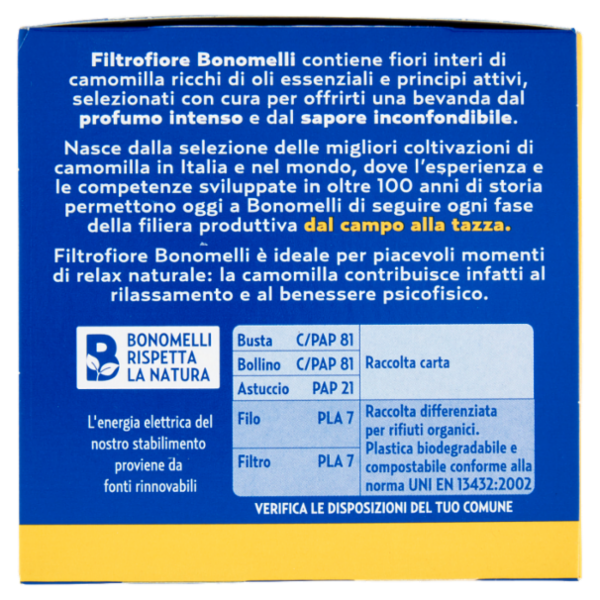 Bonomelli Filtrofiore Camomilla 14 filtri 28 g