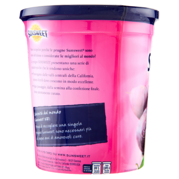 Sunsweet Prugne California Premium con Nocciolo 500 g