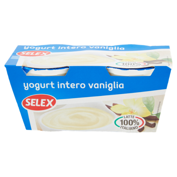 Selex Yogurt Intero Vaniglia 2x125 g