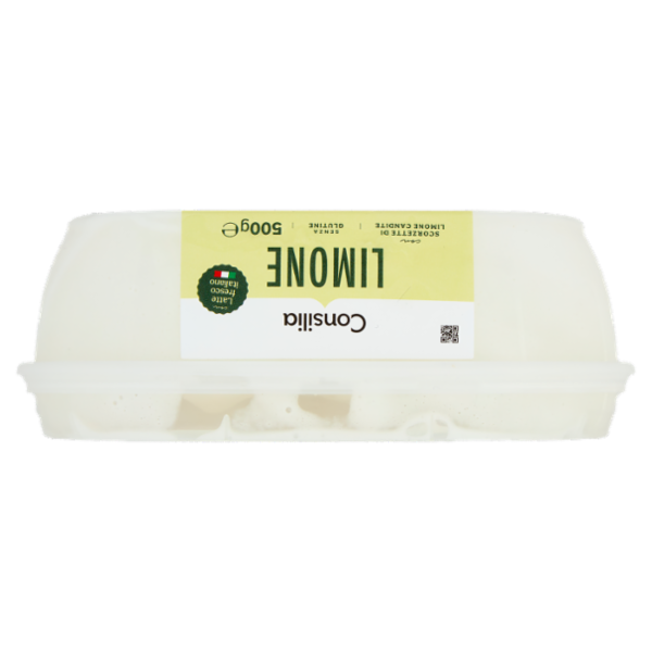 Consilia Gelato Limone con Scorze di Limone 500 g