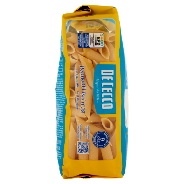 De Cecco Pennoni Lisci n°38 500 g