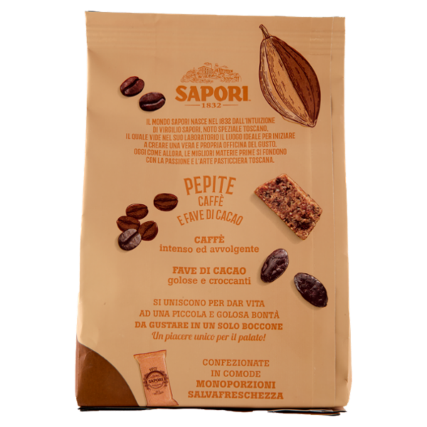 Sapori Pepite Caffè e Fave di Cacao 108 g