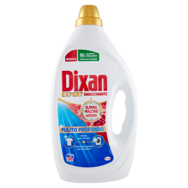 DIXAN Liquido Expert Smacchiante 38 Lavaggi 1.710 ml