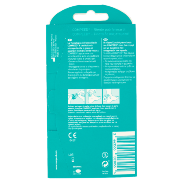 Compeed Cerotti per Vesciche Medio 2 pz