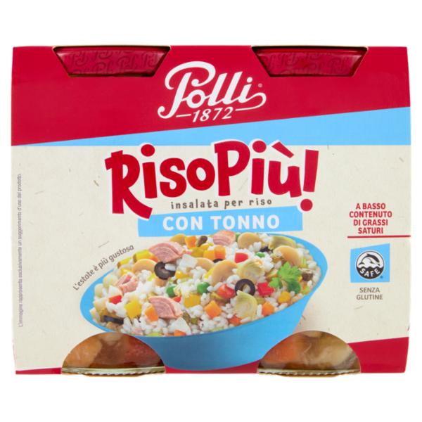 Polli Riso Più! insalata per riso con Tonno 2 x 290 g