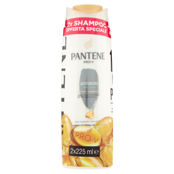 Pantene Pro-V Shampoo Antiforfora 2x225 ml