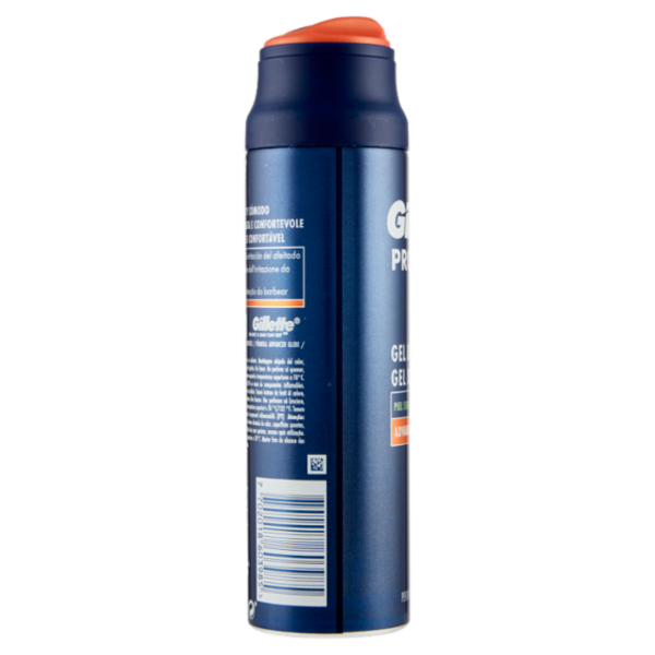 Gillette Gel da Barba da Uomo Pro Pelle Sensibile, 200 ml