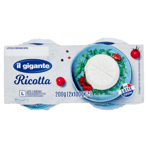 IL GIGANTE Ricotta 2 x 100 g