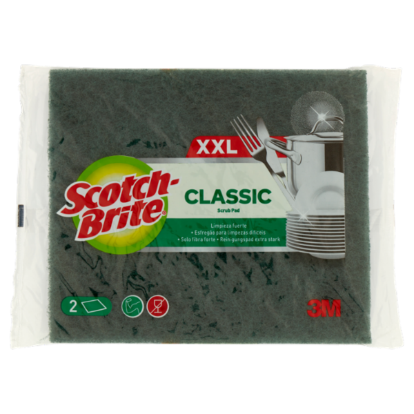 Scotch-Brite Classic Scrub Pad XXL 2 pz