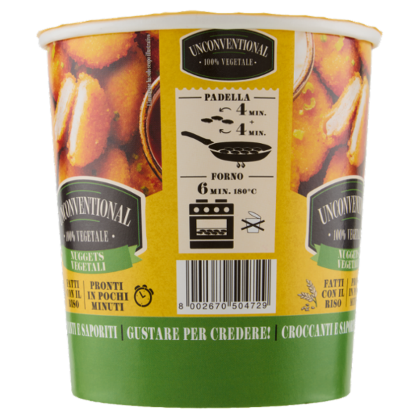 Unconventional Nuggets Vegetali 200 g