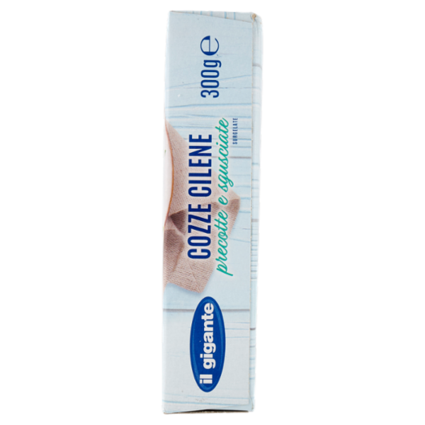 IL GIGANTE Cozze Cilene precotte e sgusciate Surgelate 300 g