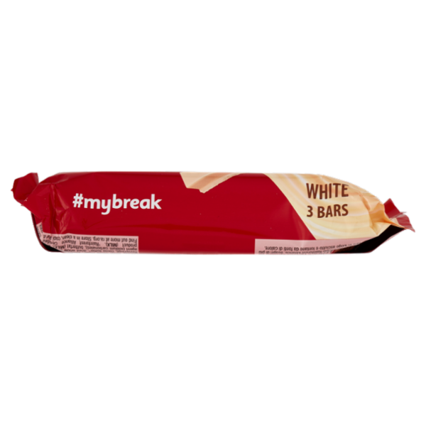 KITKAT White Wafer con copertura Bianca 3 snack da 41,5g