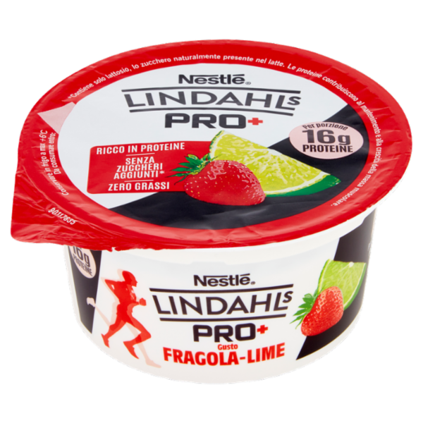 LINDAHLS Pro+ Gusto Fragola-Lime 160 g
