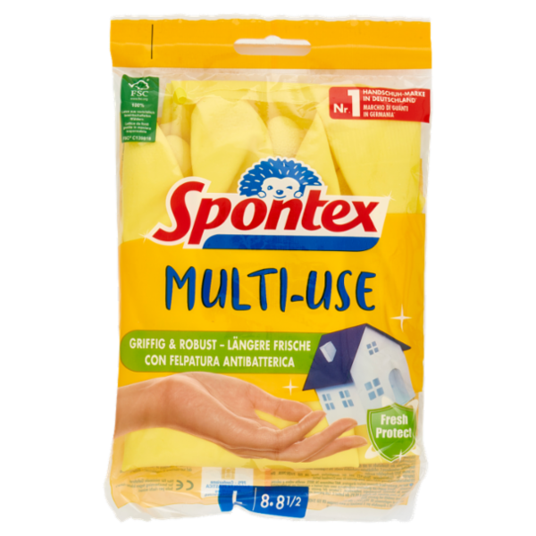 Spontex Guanti Casalinghi Multi-Use Taglia L