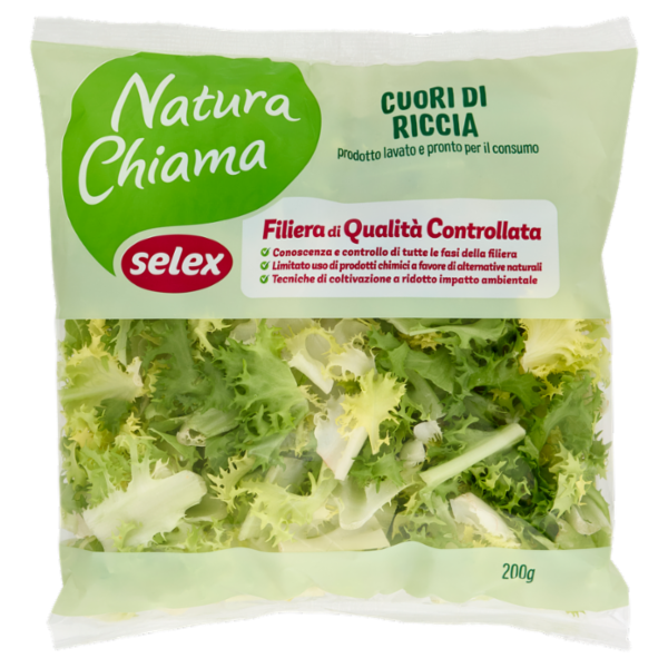Selex Natura Chiama Cuori di Riccia Lavati e Pronti per il Consumo 200 g