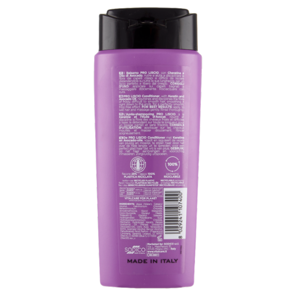 Vitalcare Professional Pro Liscio Balsamo Disciplinante 250 ml