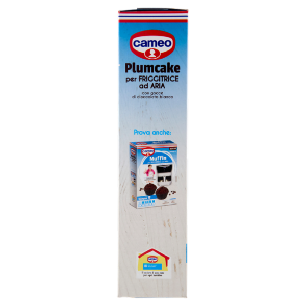 cameo Preparato per Plumcake per Friggitrice ad Aria con gocce di cioccolato bianco 192 g
