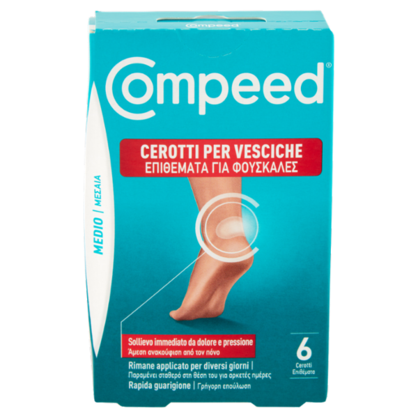 Compeed Cerotti per Vesciche Medio 6 pz