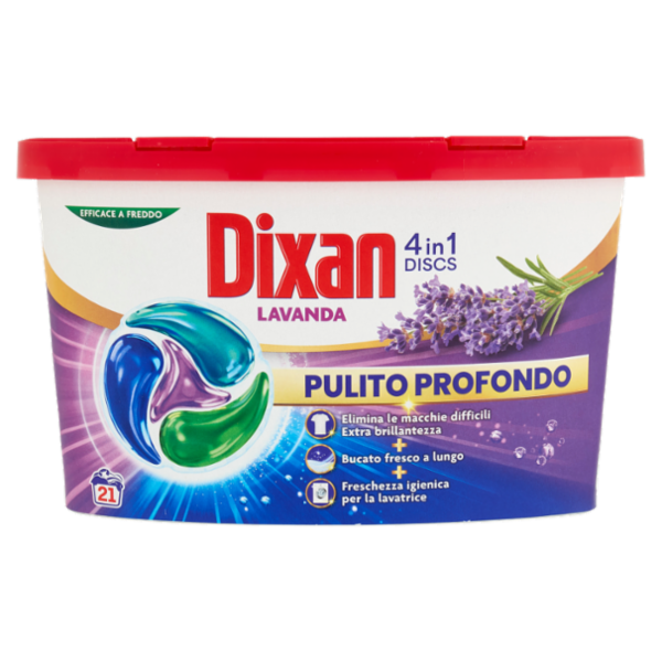 DIXAN Discs Lavanda 21pz (346,5g)