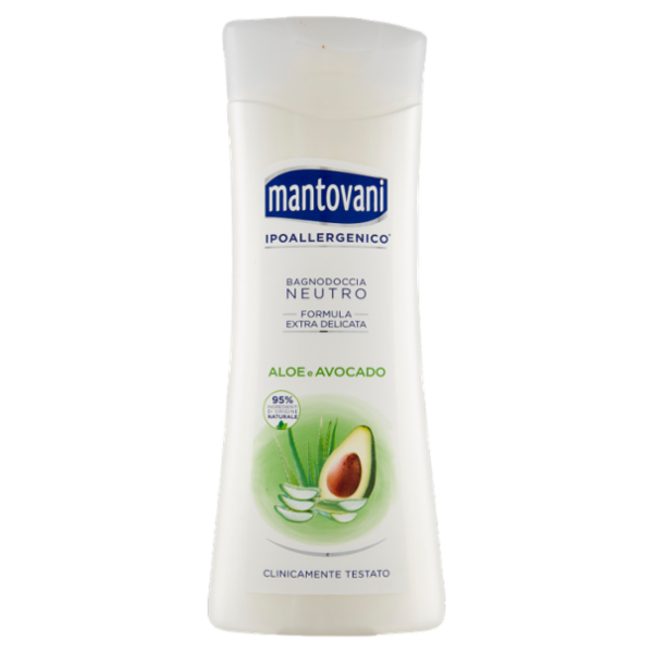 mantovani Bagnodoccia Neutro Aloe e Avocado 400 ml