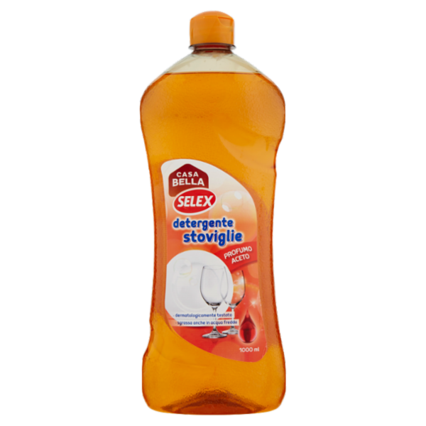 Selex Casa Bella Detergente per Stoviglie Aceto 1 L