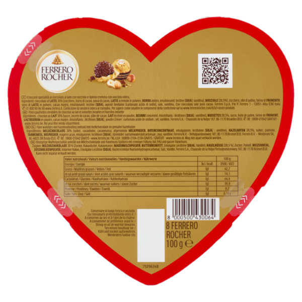Ferrero Rocher 8 pezzi 100 g