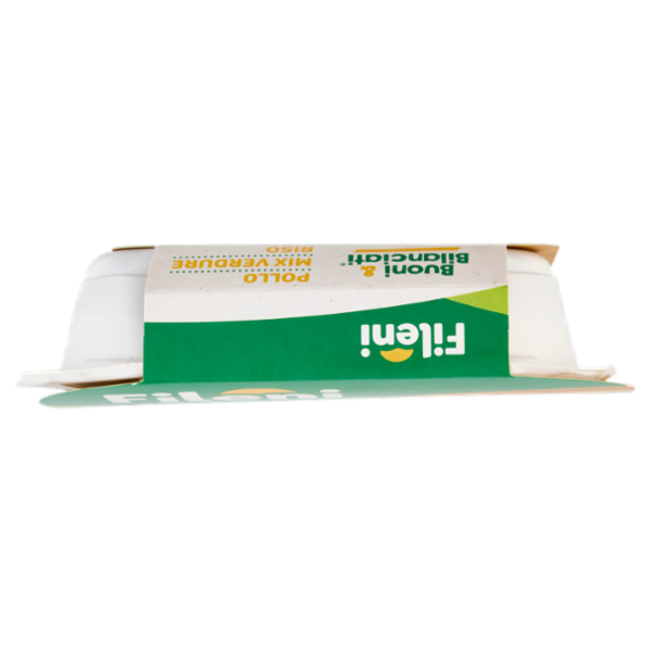 Fileni Buoni & Bilanciati Pollo al Curry, Mix di Verdure, Riso Ribe e Nero 240 g